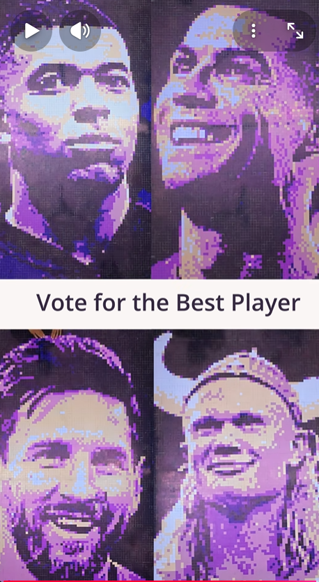 The Pixel Blocks Footballer Images