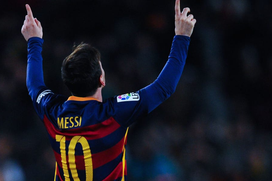 Magnetic cube puzzle of Messi